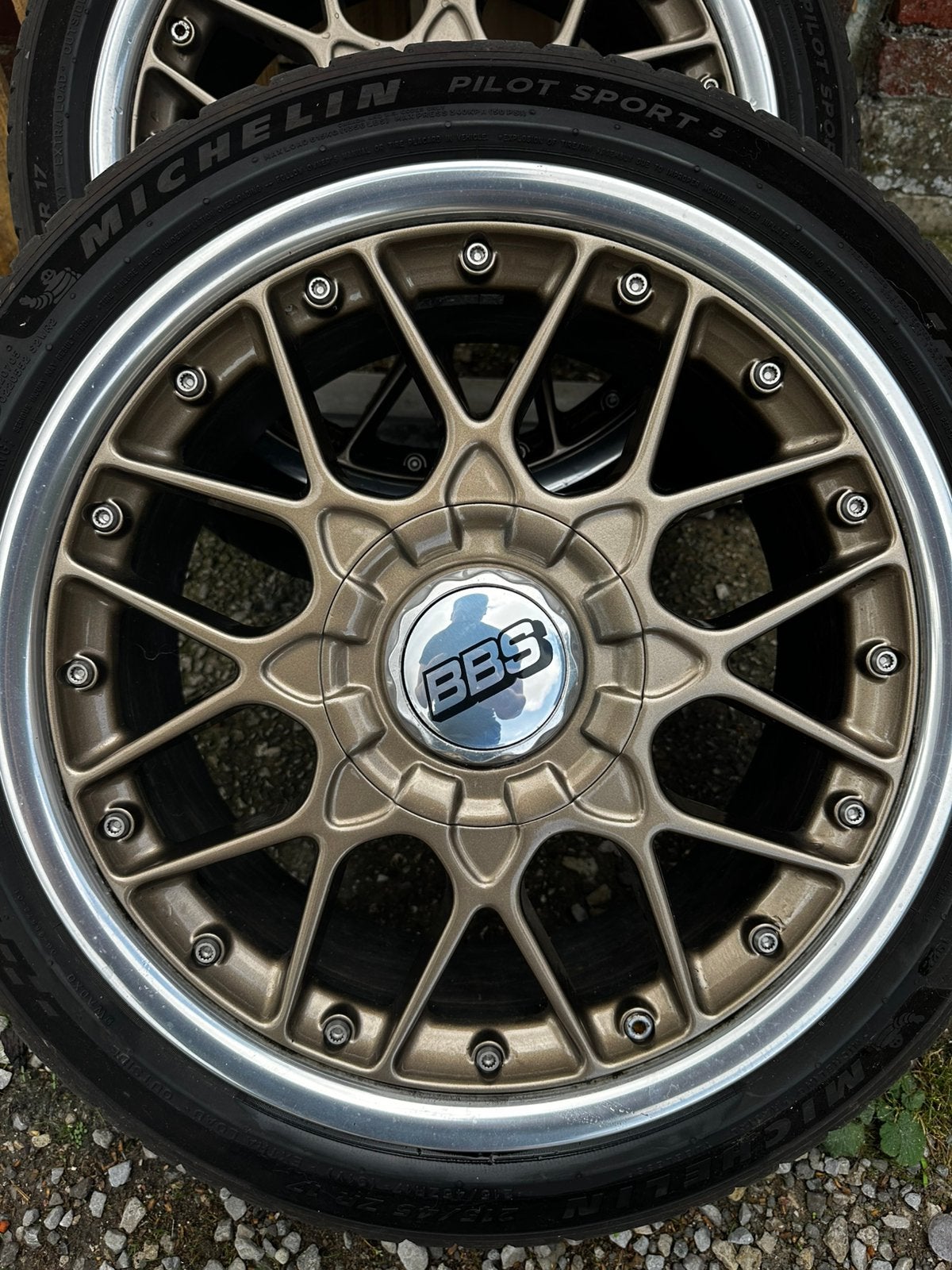 Jantes BBS RS II/2 17” – 8J ET40 – 5x120, Pneus et Jantes, 215 mm, Pneus été, 17 pouces
