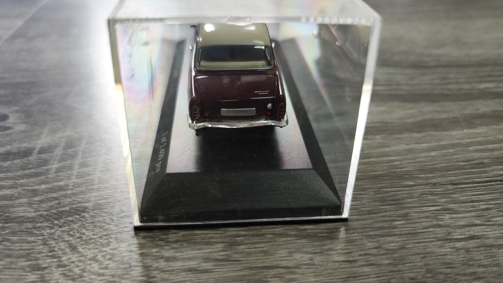DKW Junior de Luxe Granatrot 1/43 - Minichamps (gelimiteerde, Ophalen of Verzenden
