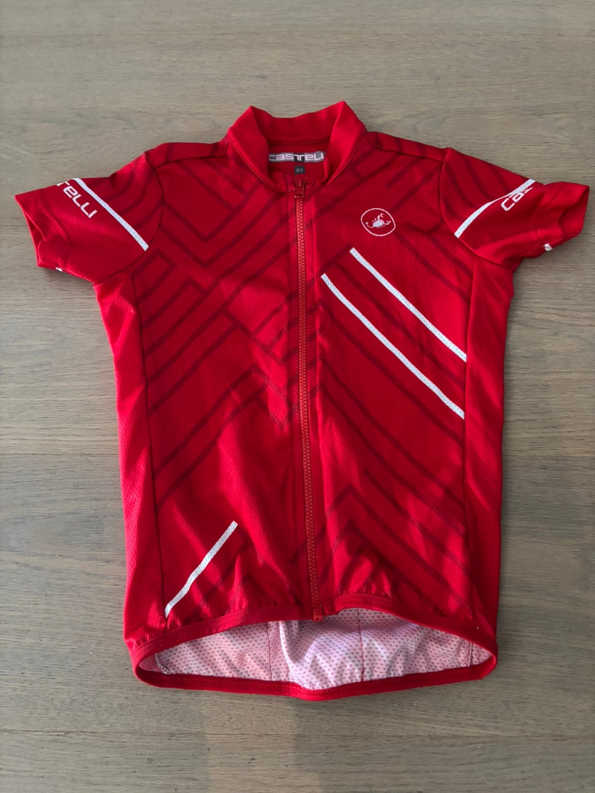 Koerstrui castelli kids, Fietsen en Brommers, Fietsaccessoires | Fietskleding, Ophalen, Zo goed als nieuw, Kinderen, Bovenkleding