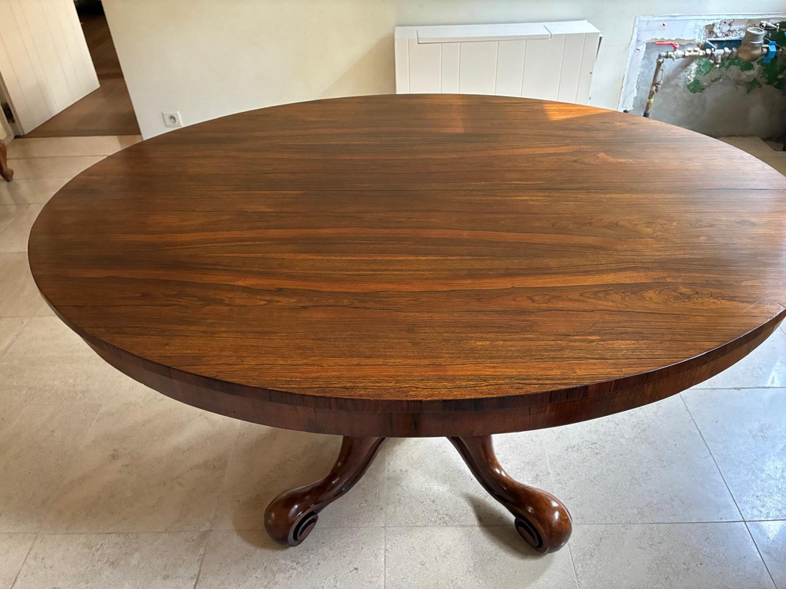Tafel mahonie, Ophalen