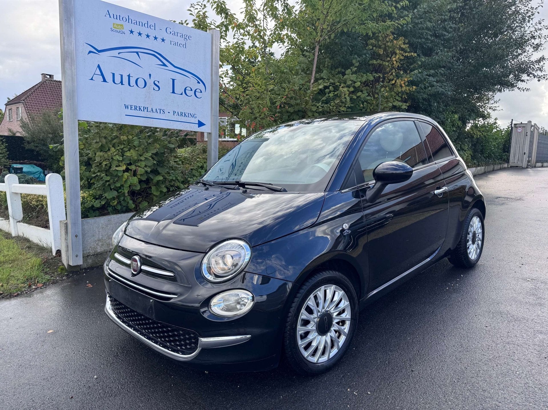 Fiat 500 500 1.2i cruisecontrol/gps/carplay/parkeersensor/DA, 1242 cm³, Achat, Euro 6, Entreprise
