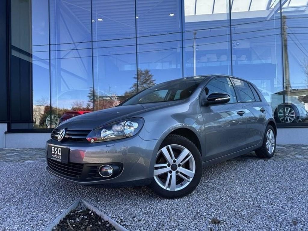 Volkswagen Golf 1.2 TSi 63KW MATCH, zeer mooie opties en st, Euro 5, Blauw, Bedrijf, 5 deurs