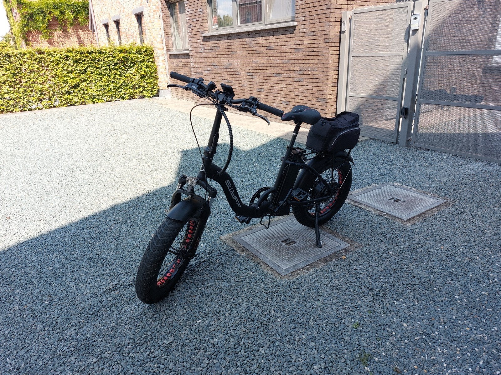 Swyff plooifiets elekt, Ophalen