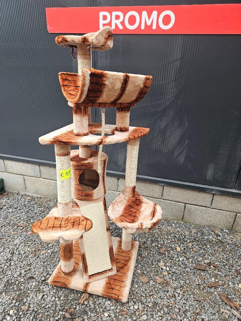 nieuwe Kattenkrabpaal kattenpaal kattenklim tijger, Dieren en Toebehoren, Ophalen, Nieuw, Krabpaal