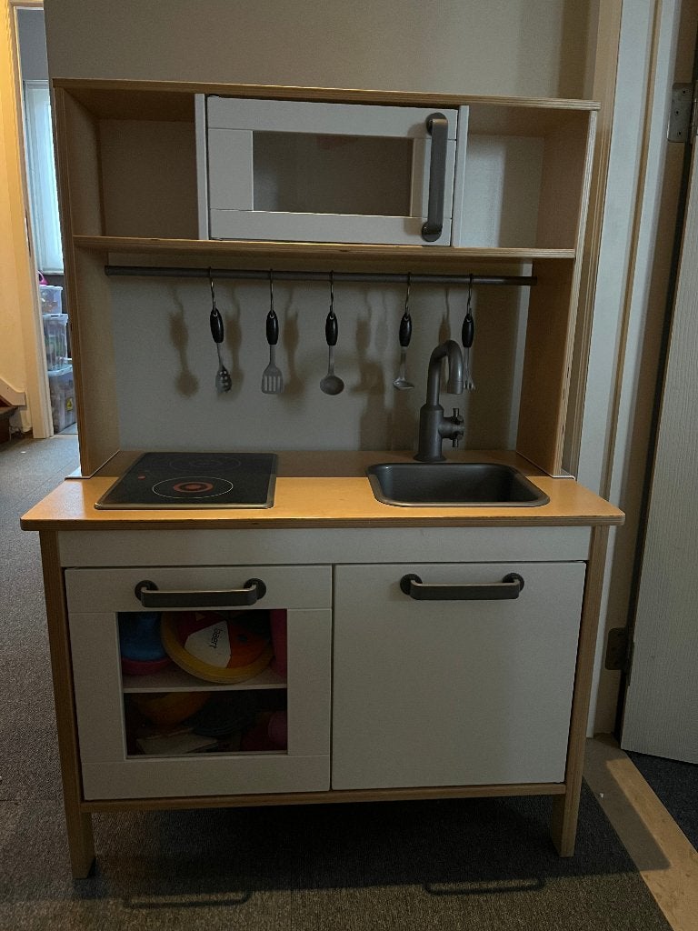 keuken ikea, Kinderen en Baby's, Speelgoed | Speelkeukens, Ophalen, Gebruikt, Hout, Speelkeuken