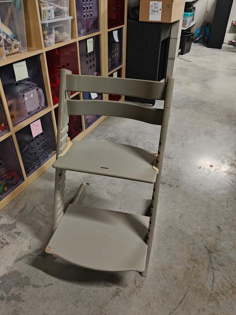 Trip Trap stoelen + babyset, Enlèvement, Utilisé, Chaise évolutive
