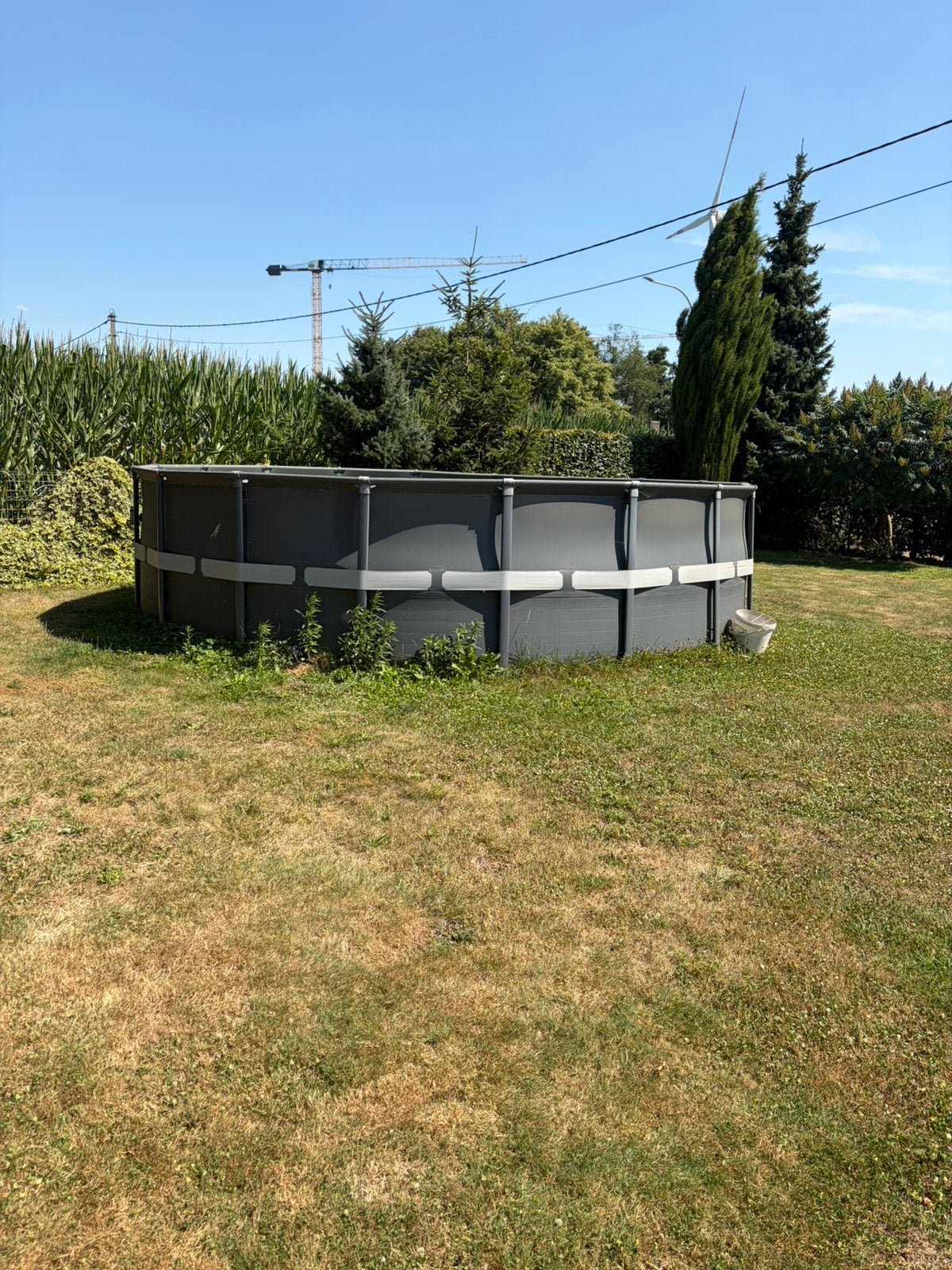 Intex ultra xtr, Jardin & Terrasse, Piscines, Comme neuf, Piscines hors sol, 120 cm ou plus, 400 cm ou plus, 300 cm ou plus, Rond
