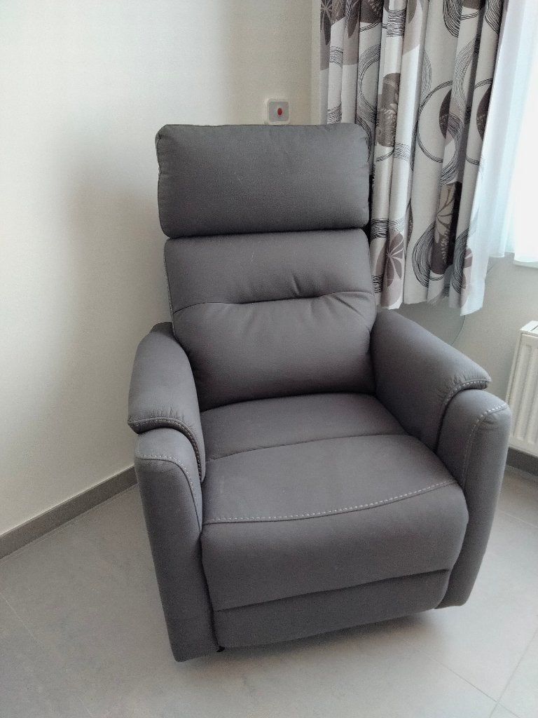 Relax met lift elektrisch, Huis en Inrichting, Ophalen, Zo goed als nieuw, Stof
