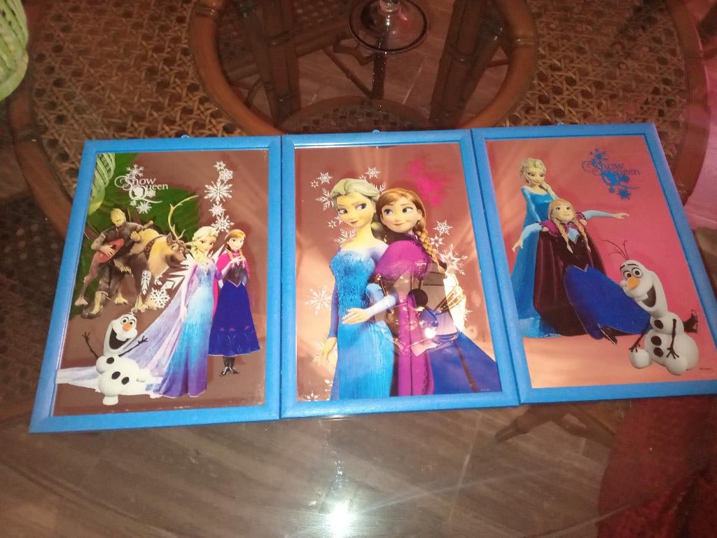 Set van drie Snow Queen frames, Ophalen of Verzenden, Zo goed als nieuw