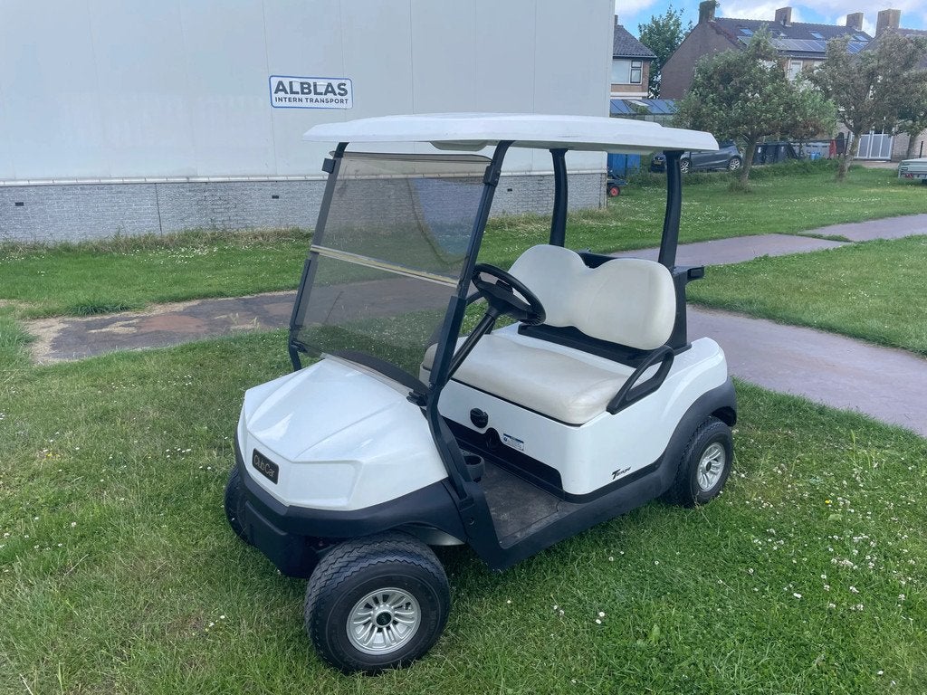 Clubcar Tempo golfkar white bouwjaar 2020, Sports & Fitness, Golf, Utilisé, Voiturette de golf, Autres marques