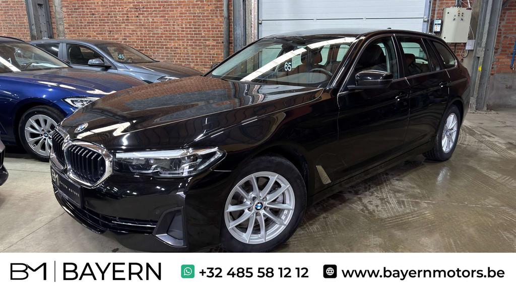 BMW 520 dA Automaat Prof Navi Leder LED Facelift Garantie, Autos, BMW, Cuir, Euro 6, Entreprise, Carnet d'entretien
