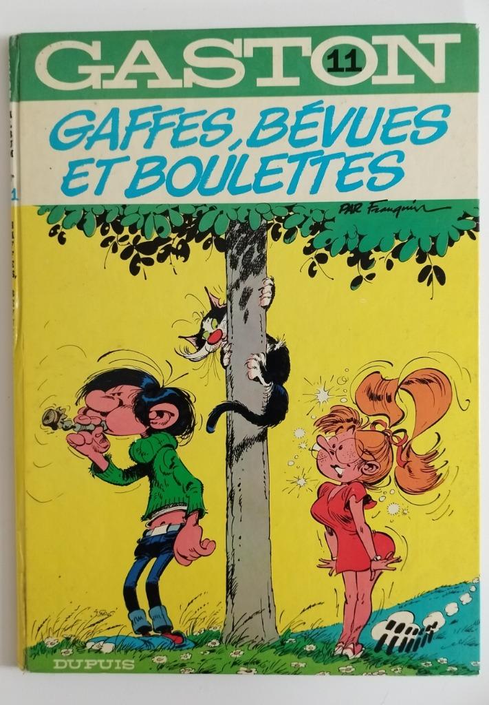 Gaston Lagaffe 11 Gaffes, bévues et boulettes EO 1973 TBE, Livres, Enlèvement, Utilisé
