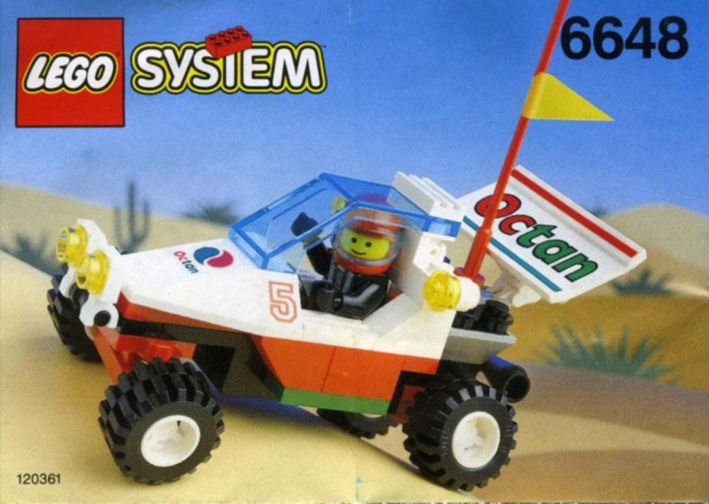LEGO Classic Town Race 6648 Mag Racer, Ophalen of Verzenden, Zo goed als nieuw, Complete set, Lego