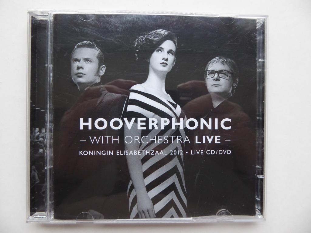 HOOVERPHONIC : WITH ORCHESTRA LIVE IN ANTWERPEN (CD + DVD), Cd's en Dvd's, Ophalen of Verzenden, Zo goed als nieuw