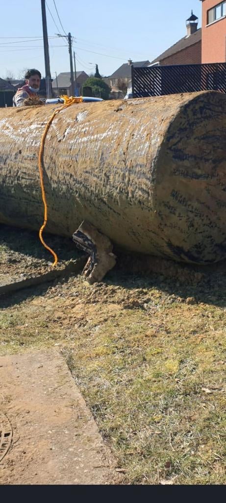 Mazouttank verwijderen opvullen ,ontstopping , asbest ,