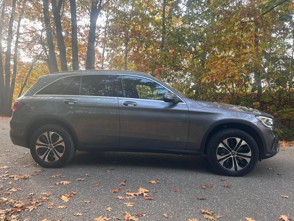 Mercedes-Benz GLC 2.0 diesel hybride à 2022 km 56.000, Autos, Argent ou Gris, Euro 6, Entreprise, Noir