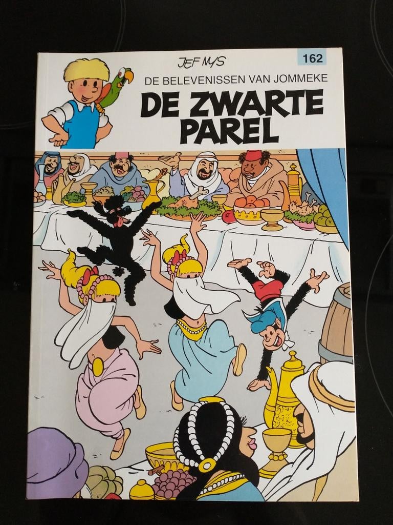 Nys - Belevenissen van jommeke 162 zwarte parel, Boeken, Ophalen of Verzenden, Zo goed als nieuw, Nys