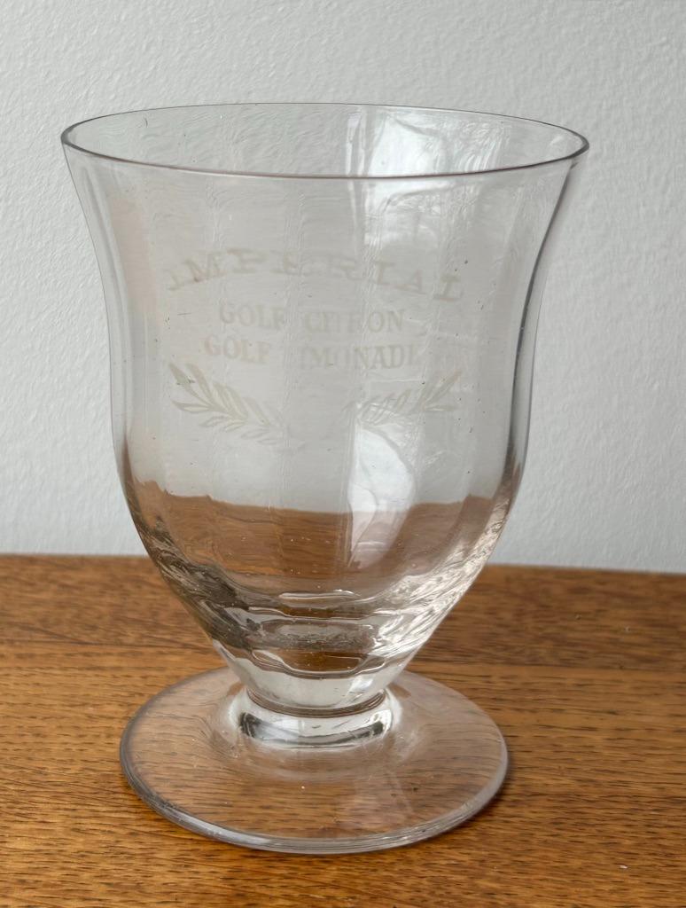 Verre à limonade Golf, Meiresonne, Gand, au levain, Enlèvement ou Envoi, Comme neuf, Verre ou Verres
