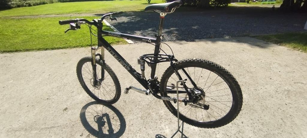 Mountainbike voor heren, Fietsen en Brommers, Ophalen, Gebruikt, Meer dan 20 versnellingen, Vering