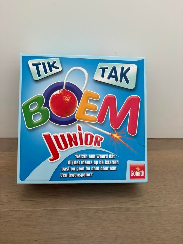 Tik Tak Boem Junior - Goliath, Vijf spelers of meer, Ophalen, Zo goed als nieuw, Goliath