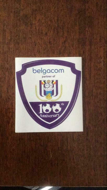 Sticker 100e verjaardag Anderlecht, Verzamelen, Ophalen of Verzenden