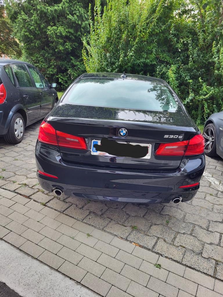 BMW 530e IPerfomance , 12/2018 , 95 000 km., Automaat, Stof, Zwart, Berline
