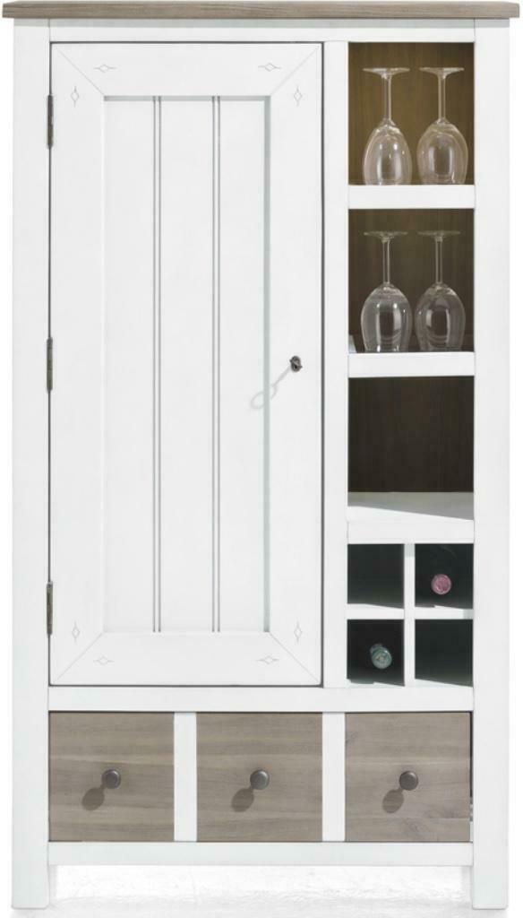 Deze moet weg! Bijna nieuwe vitrinekast Henders & Hazel, Ophalen, Met deur(en), 100 tot 150 cm, 50 tot 100 cm