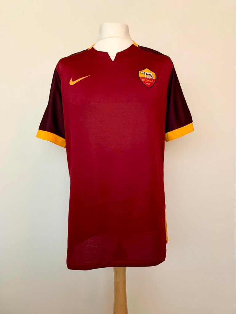 AS Roma 2015-2016 Home Dzeko Nike Serie A football shirt, Taille XL, Enlèvement ou Envoi, Utilisé, Maillot