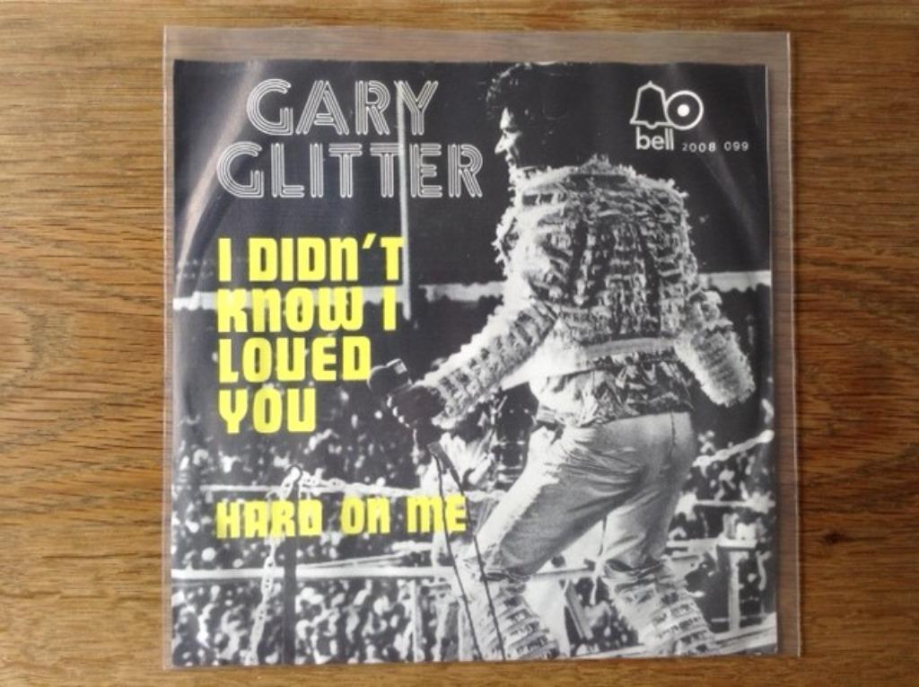 single gary glitter, Ophalen of Verzenden, 7 inch, Rock en Metal, Single