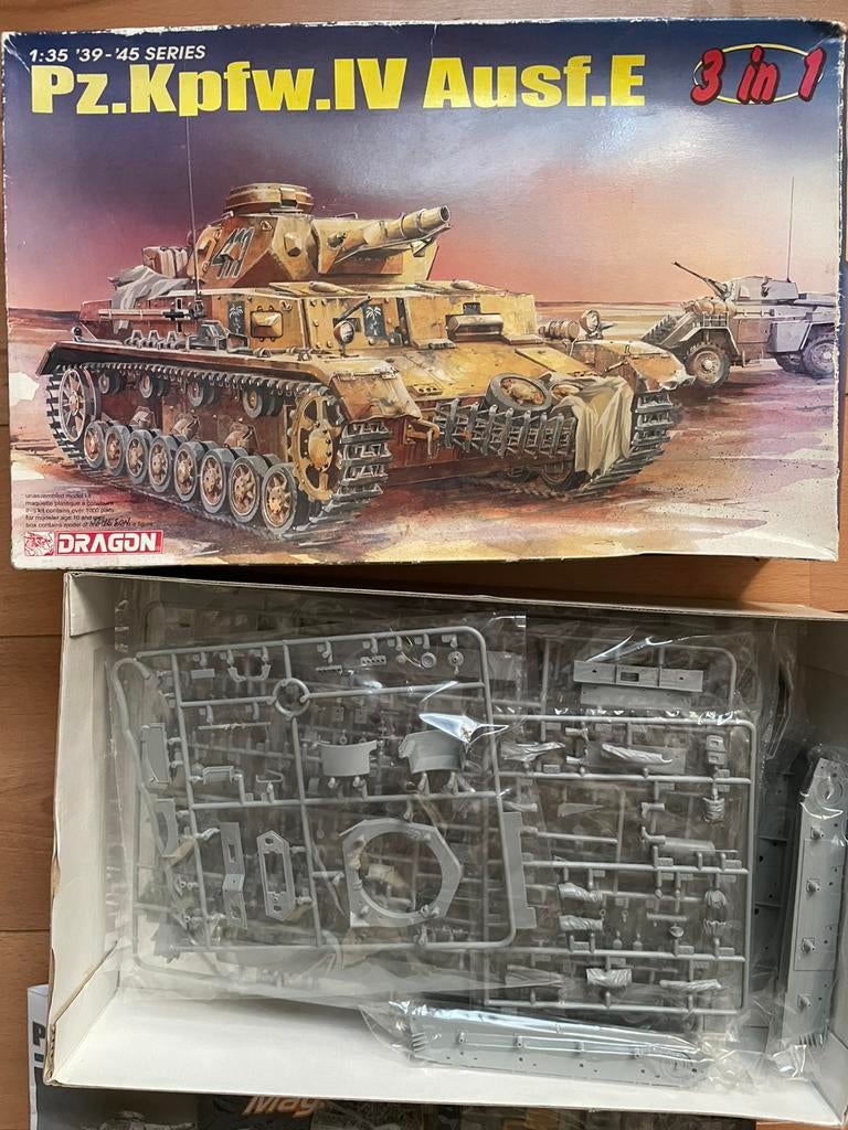Dragon 6264 PzKpfw IV ausf E, Ophalen of Verzenden, Zo goed als nieuw