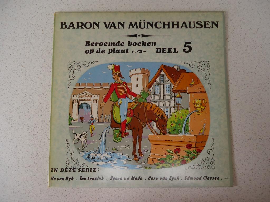 Sprookjes LP "Baron Van Munchhausen" Beroemde Boeken op de P, Enlèvement ou Envoi, Utilisé, 12 pouces, Autres genres