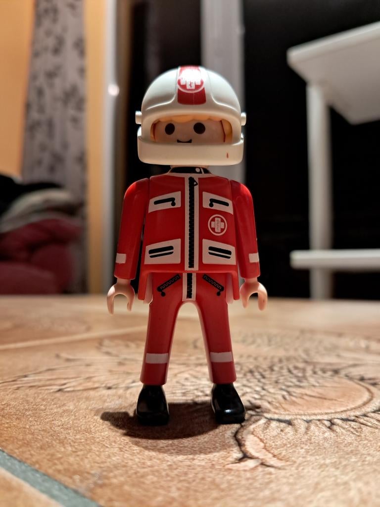 Playmobil pilote ambulancier, Enlèvement ou Envoi, Utilisé, Playmobil en vrac