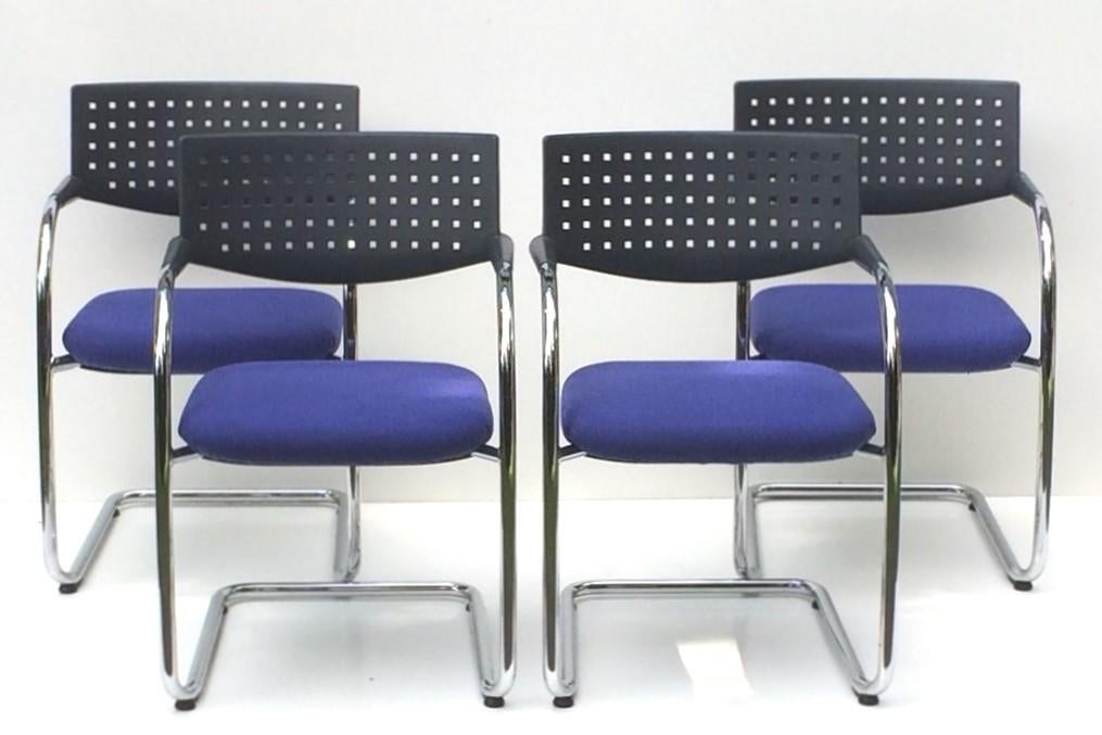 Antonio Citterio - VITRA # Visavis Armstoelen # Vintage 90s, Antiek en Kunst, Antiek | Meubels | Stoelen en Sofa's, Ophalen of Verzenden