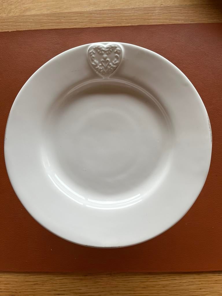 Taartschotel op voet, Huis en Inrichting, Ophalen, Porselein of Keramiek, Schaal, Rond