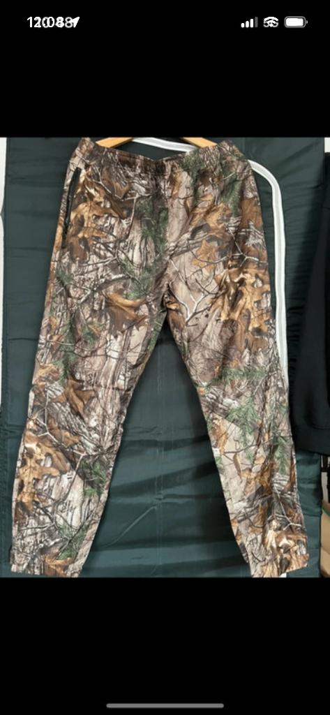 Stussy Pantalon nylon camo taille M, Bruin, Maat 48/50 (M), Stussy, Ophalen of Verzenden