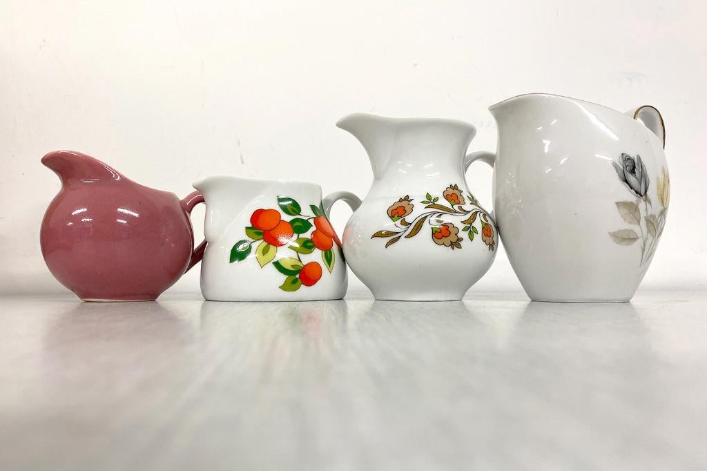 Lotje vintage melkkannetjes, Ophalen of Verzenden