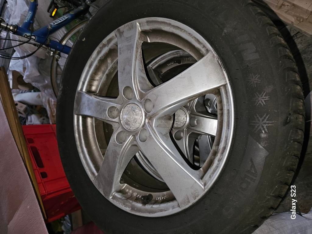 Velgen met nieuwe banden 4x Ford mondeo, Pneus et Jantes, 215 mm, 4 Saisons, 16 pouces