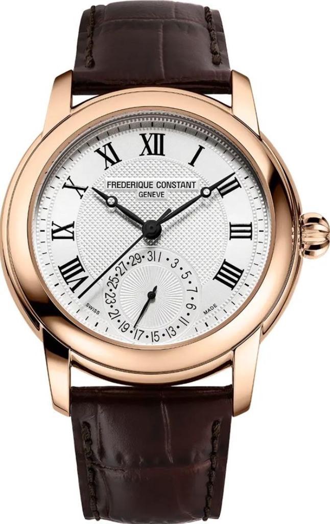 Frederique Constant Classic, Bijoux, Sacs & Beauté, Montres | Hommes, Neuf, Montre-bracelet, Autres marques, Or, Cuir, Enlèvement