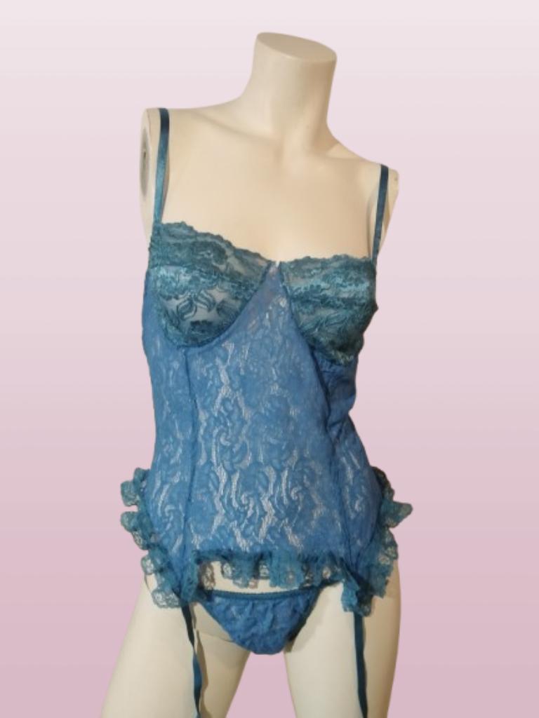 Sexy setje artnr 896, Enlèvement ou Envoi, Bleu, Ensemble