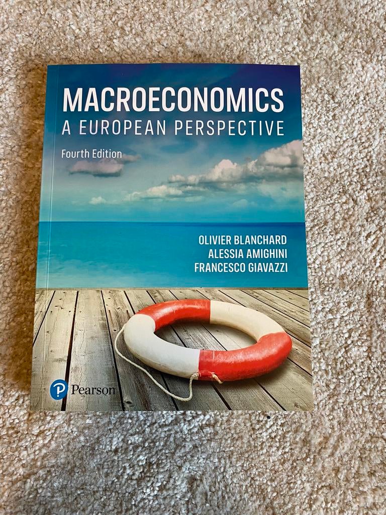 Macroeconomics a european perspective, Ophalen of Verzenden, Nieuw