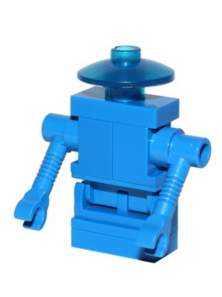 Lego figuur sp070 Classic Space Droid, Lego, Ophalen of Verzenden, Zo goed als nieuw, Space