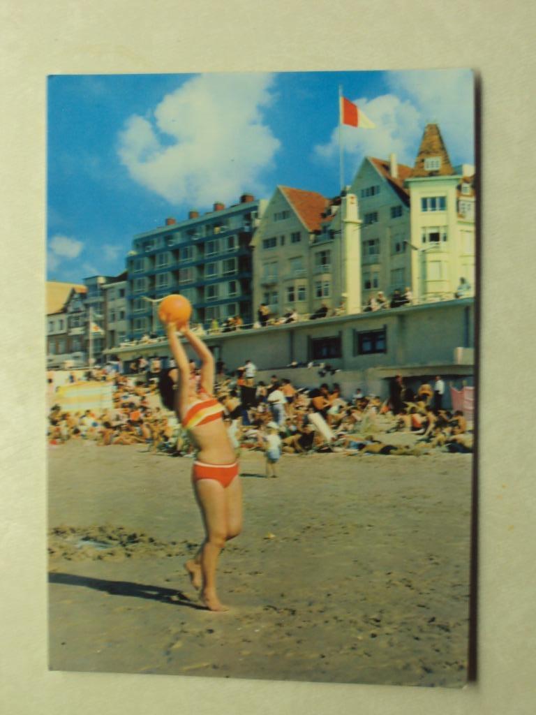 54654 - KNOKKE-ZOUTE - STRANDGENOEGENS - ZIE 2FOTO'S, Verzenden