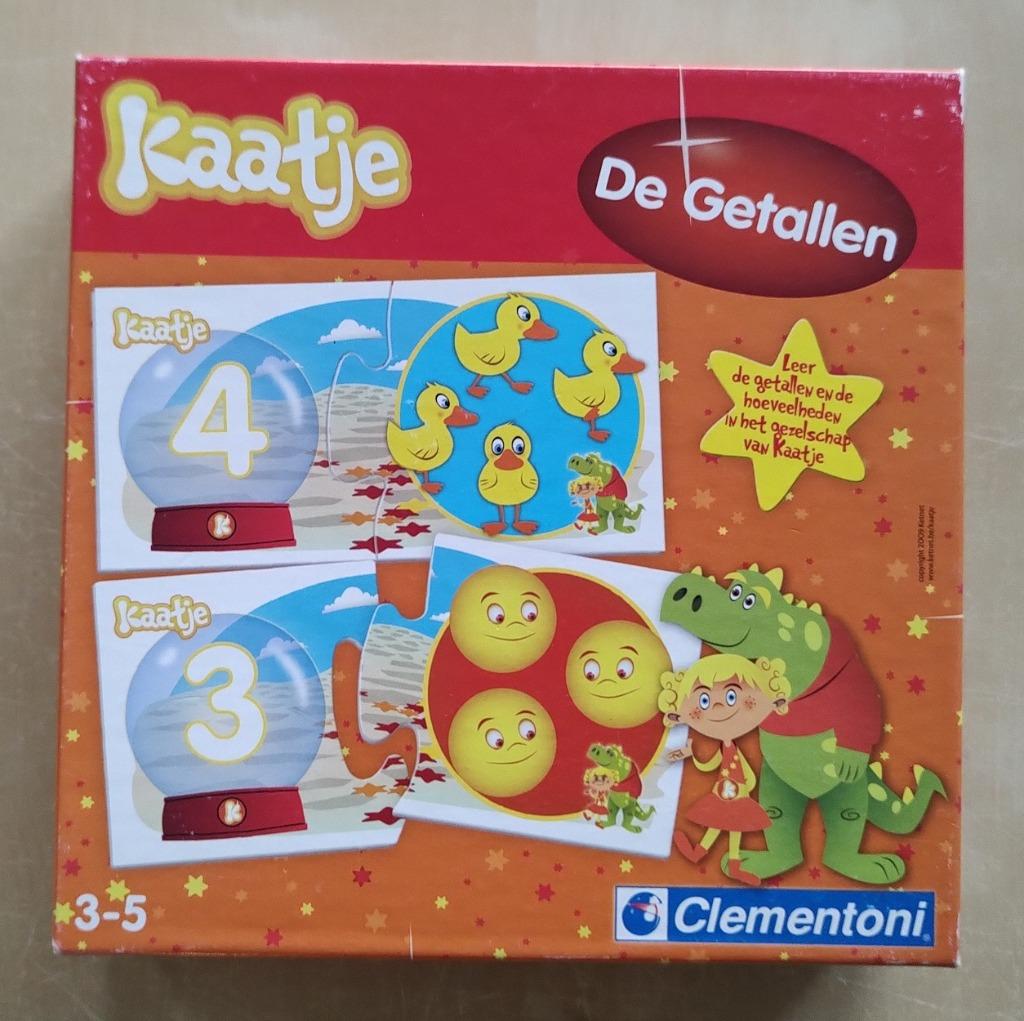 Puzzel Kaatje, Kinderen en Baby's, Speelgoed | Kinderpuzzels, Ophalen of Verzenden, Minder dan 10 stukjes, Zo goed als nieuw, 2 tot 4 jaar