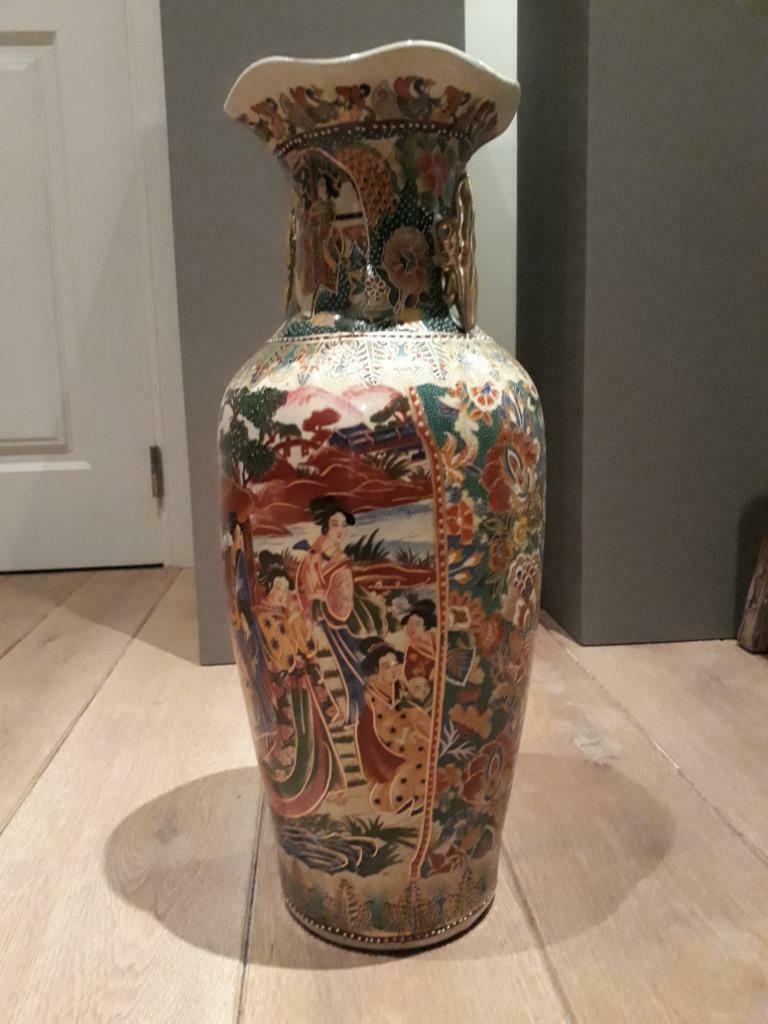 Chinese vaas 45cm, Ophalen of Verzenden
