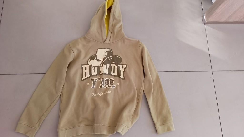 trui Bobbejaanland 152, Enlèvement ou Envoi, Comme neuf, Garçon ou Fille, Pull ou Veste