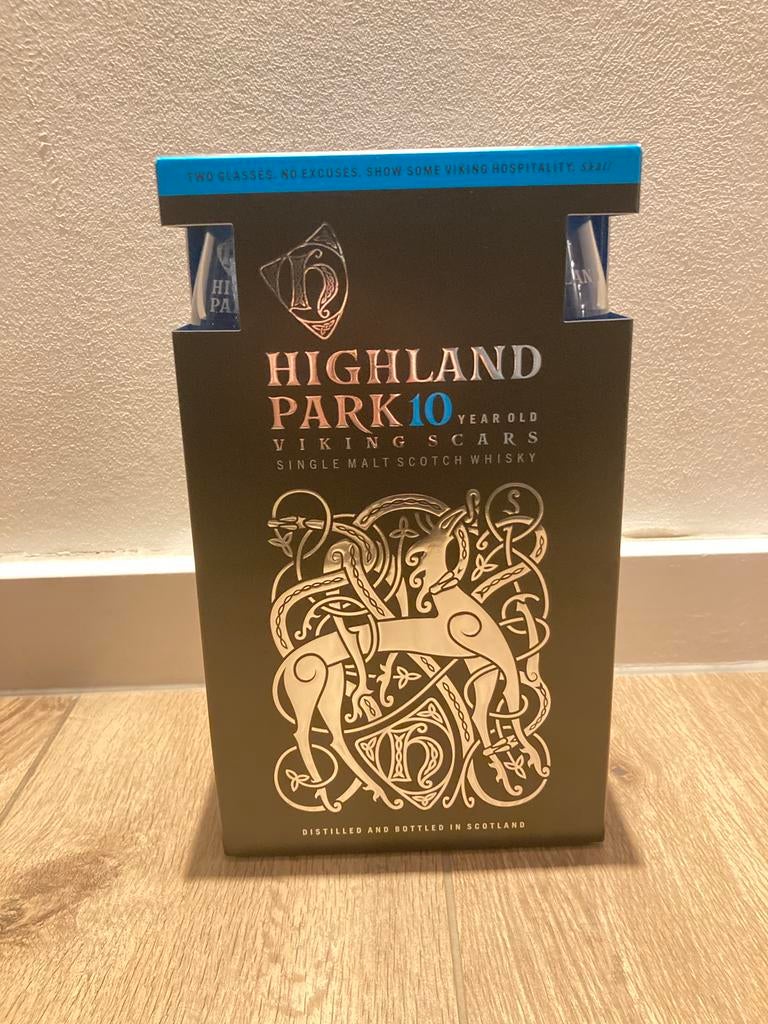 Highland Park 10y Viking Scars, Verzamelen, Ophalen, Nieuw, Overige typen