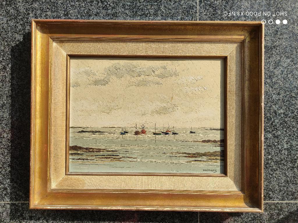 Jacques WOLMANS, Antiek en Kunst, Kunst | Schilderijen | Modern, Ophalen of Verzenden
