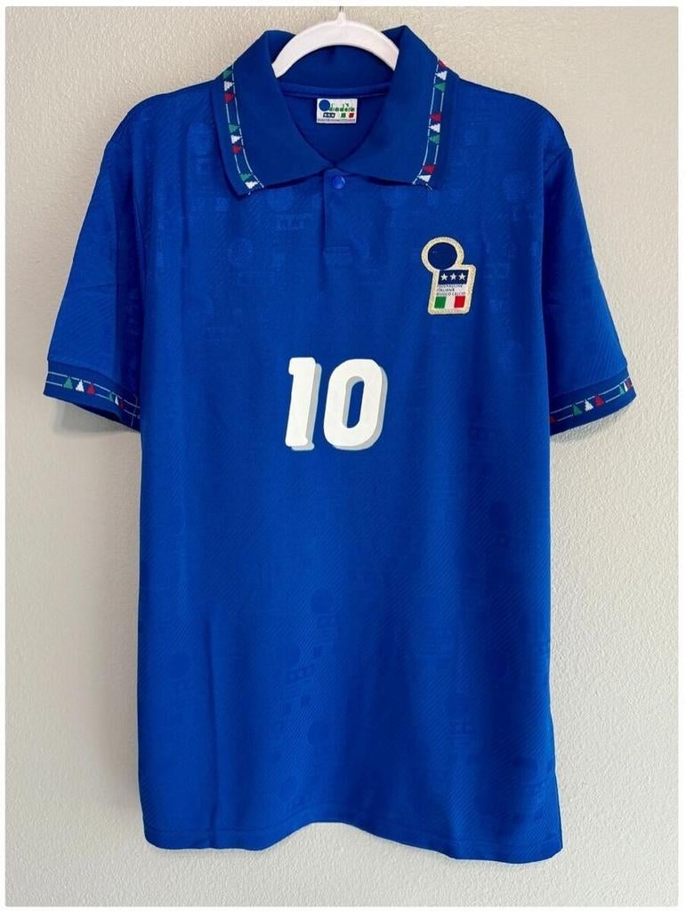 Italië Roberto Baggio Voetbalshirt WorldCup Finale 1994, Verzenden, Zo goed als nieuw