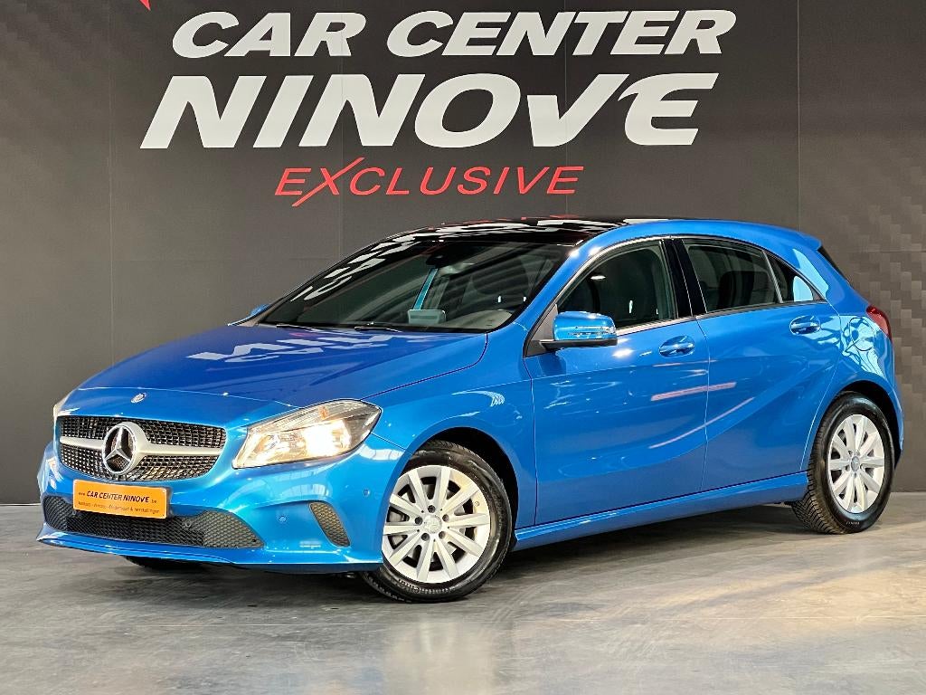 Mercedes-Benz A160 * PDC voor & achter * Navi * Open Dak, Auto's, Mercedes-Benz, Voorwielaandrijving, Euro 6, 4 cilinders, Blauw
