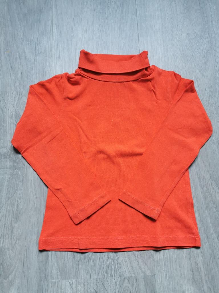 Oranje longsleeve JBC - maat 104, Kinderen en Baby's, Kinderkleding | Maat 104, Meisje, Ophalen of Verzenden, Zo goed als nieuw